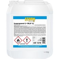 Stern Isopropanol 99,9%, Isopropylalkohol, Alkoholreiniger, Fettlöser, 2x 5 Liter