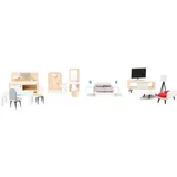 small foot gmbh & co. kg Puppenhausmöbel 28-tlg.