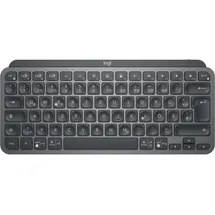 Logitech MX Keys Mini for Business Graphite, schwarz, LEDs weiß, Logi Bolt, USB/Bluetooth, DE (920-010597)