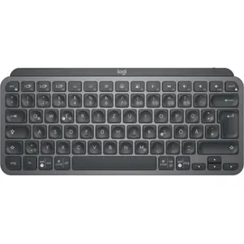 Logitech MX Keys Mini for Business Graphite, schwarz, LEDs weiß, Logi Bolt, USB/Bluetooth, DE (920-010597)