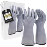 Moesta Grillhandschuhe Größe L Silikon grau