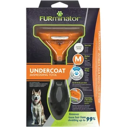 Furminator deShedding Tool Dog Kurzhaar Pflegewerkzeug für Hunde Größe M