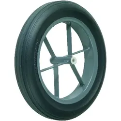 Schubkarrenrad ø390mm, Gummi bereift