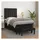 vidaXL Boxspringbett 100 x 200 cm Schwarz