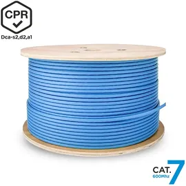 AISENS A146-0665 RJ45 Cat.7 SFTP Netzwerkkabelrolle AWG23 LSZH CPR Dca 305m blau
