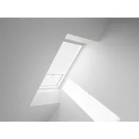 VELUX Sichtschutzrollo mit Haltekrallen RHL MK12 1028 Weiß