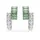 Swarovski Creolen Global Collection grün 5732264 rhodiniert