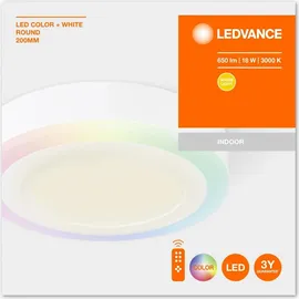 LEDVANCE LED-Panel 19W rund Aluminium