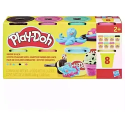 Play-Doh: Regenbogen - 8-farbiges Knetset