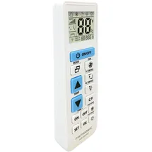 METRONIC 495348 Universal Klimaanlage LCD Display Weiß