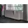 KAWOLA Sideboard EMMA grau Fuß Edelstahl messingfarben