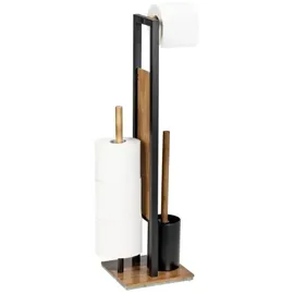 Wenko WC-Bürstengarnitur Rivalta Acacia Braun
