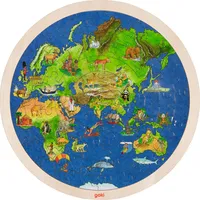 GoKi Einlegepuzzle Weltkugel (57666)