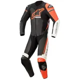 Alpinestars Gp Force Phantom Lederkombi - Black / White / Red Fluo - 58