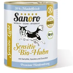 Sanoro Sensitiv BIO-Huhn mit BIO-Gemüse 6x800g