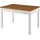 Erst-Holz Zweifarbiger Esstisch 80 x 75 x 120 cm mehrfarbig