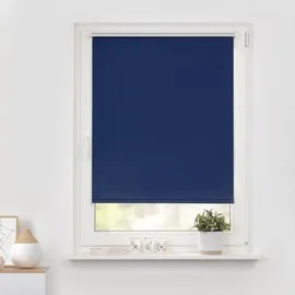 Lichtblick Thermo-Rollo Klemmfix 65 x 150 cm blau