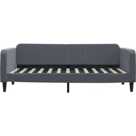 vidaXL Tagesbett 90 x 200 cm Dunkelgrau