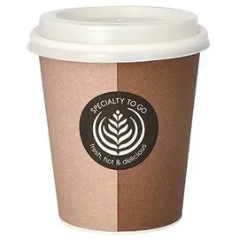 Papstar Trinkbecher Coffee To Go 0,3 l 10 St. Mehrfarbig