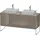 Duravit Waschtischunterschrank 4 Auszüge 160 x 77,8 x 54,8 cm Grau Hochglanz