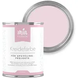 miafarben Kreidefarbe für Möbel 750ml, Möbellack, Möbelfarbe ohne schleifen, Kreidefarbe für Holz (Süße Kirschblüte)