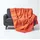 Homescapes Morocco Tagesdecke 225 x 255 cm Orange/Terracotta gestreift