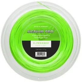 Signum Pro Tennissaite X-perience (Haltbarkeit+Spin) grün 120m Rolle