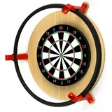 König Design Autodarts Komplettset Steeldart Autoscoring LED Ring & 3x OV9732 Kamera Tracking Pro Red) – Rot