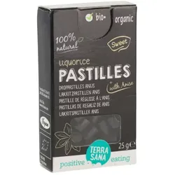 Terrasana Lakritz-Pastillen Anis Pappschachtel bio