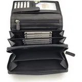 lemasi Jockey Club Massala Damen Geldbörse schwarz