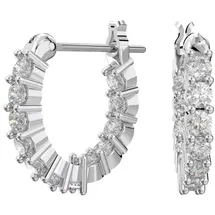 Swarovski Creolen Matrix silber 5562126
