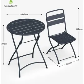 Blumfeldt RetroChic Set 3-tlg. Schwarz