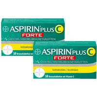 Aspirin Plus C Forte Brausetabletten 2X10 St