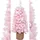 Costway Künstlicher Weihnachtsbaum rosa 90 cm