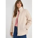 Cecil Kuschelige Jacke mit Details - Weiß