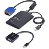 Startech Portable Laptop Crash Cart Adapter KVM-Konsole Schwarz