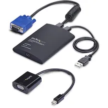 Startech Portable Laptop Crash Cart Adapter KVM-Konsole Schwarz