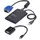 Startech Portable Laptop Crash Cart Adapter KVM-Konsole Schwarz