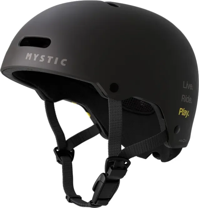 MYSTIC VANDAL PRO DIRTY HABITS Helm 2026 black/yellow - M/L