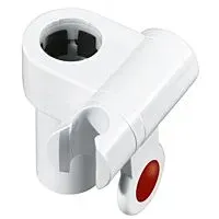 Hewi Brausehalter 950.33.E019955 reinweiß, aquablau
