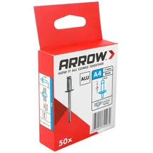 ARROW Blindniete Ø 4 mm x 8 mm 50 Stück