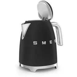 Smeg KLF03BLMEU Wasserkocher 1,7 l 2400 W Schwarz, Chrom