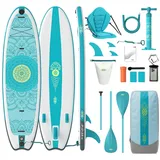 HOMALL Inflatable SUP-Board Aufblasbares SUP Board 320cm Stand Up Paddle Board Komplett-Set, Bis 130kg, Stabil & Rutschfest für Anfänger