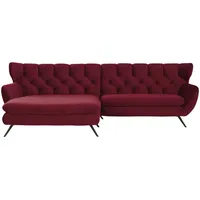 Jette Home Ecksofa  Caldara ¦ rot ¦ Maße (cm): B: 300 H: 94 T: 175.0