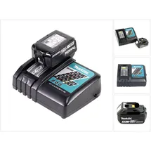Makita Power Source Kit 18 V inkl. BL1850B Akku 5,0 Ah + DC18RC Ladegerät