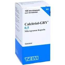 Calcitriol GRY 0,5 Mikrogramm Kapseln 100 St