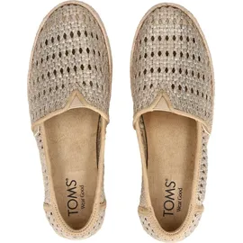 TOMS Valencia Damen Beige/Gold 37