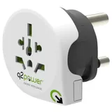 Q2 Power 1.100220 Reiseadapter Welt nach Süd Afrika