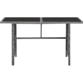 vidaXL Garten-Essgruppe 5-tlg. grau 46115