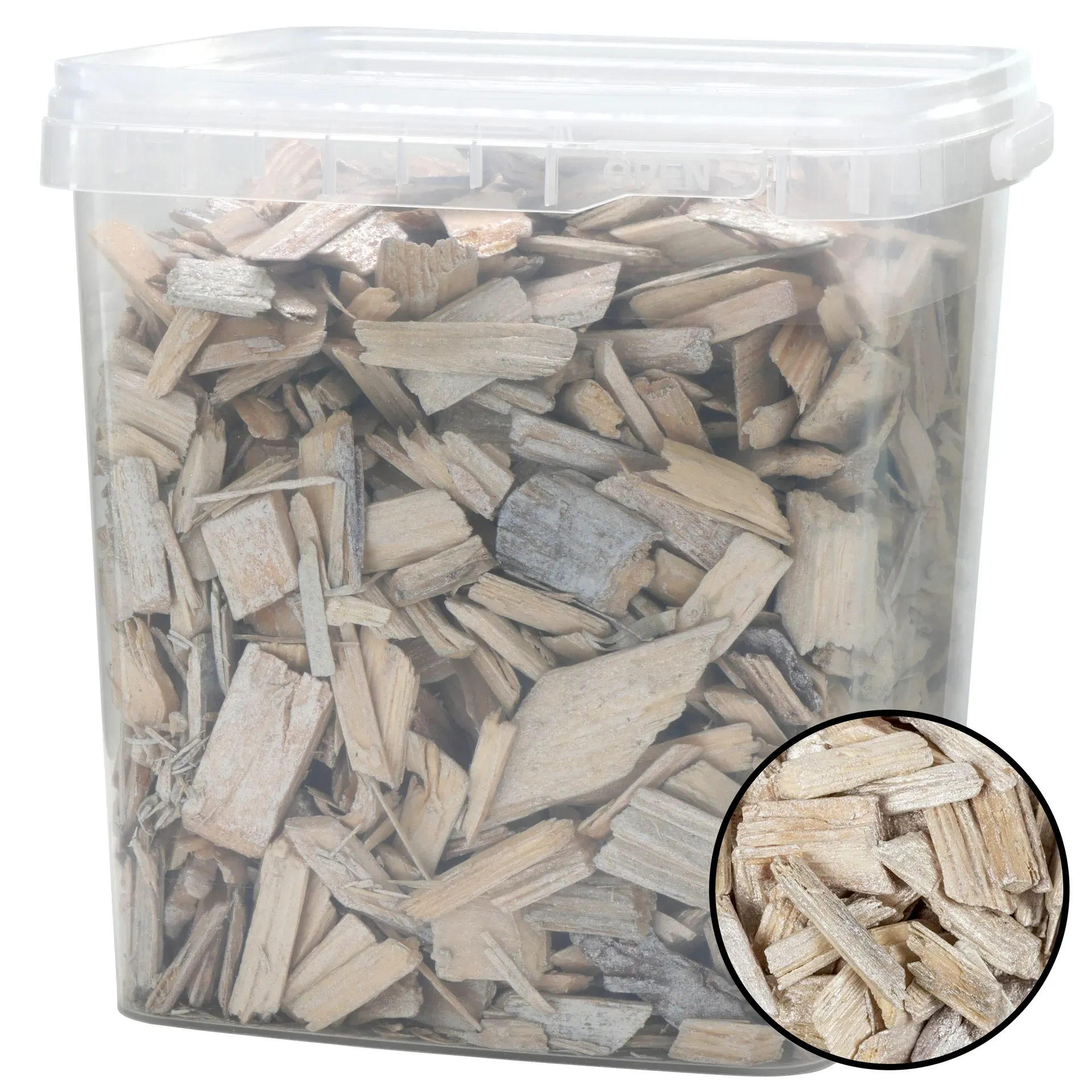 Holzgranulat Brilliant 30-50mm 5,5L champagner